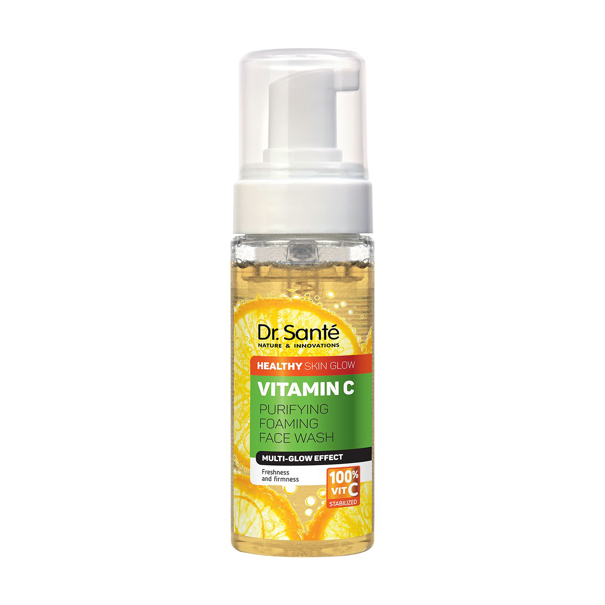 Очищувальна пінка для вмивання Dr. Sante Healthy Skin Glow Vitamin C Purfyng Foaming Face Wash, 150 мл