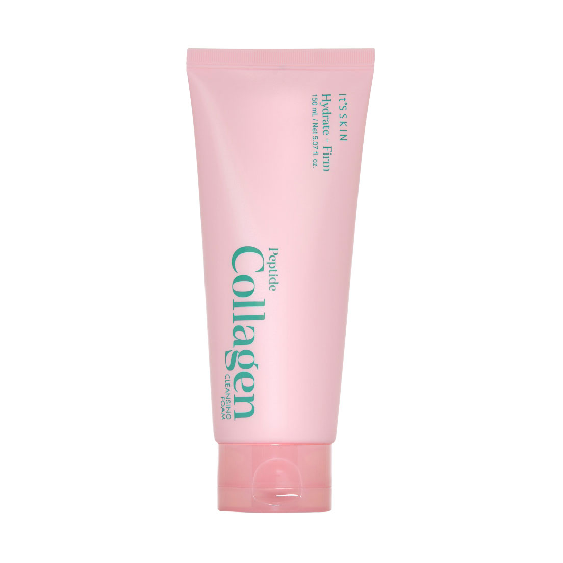 Пінка для вмивання It's Skin Hydrate + Firm Peptide Collagen Cleansing Foam з колагеном та пептидами, 150 мл